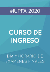 #INSCRIPCIONESIUPFA 2020